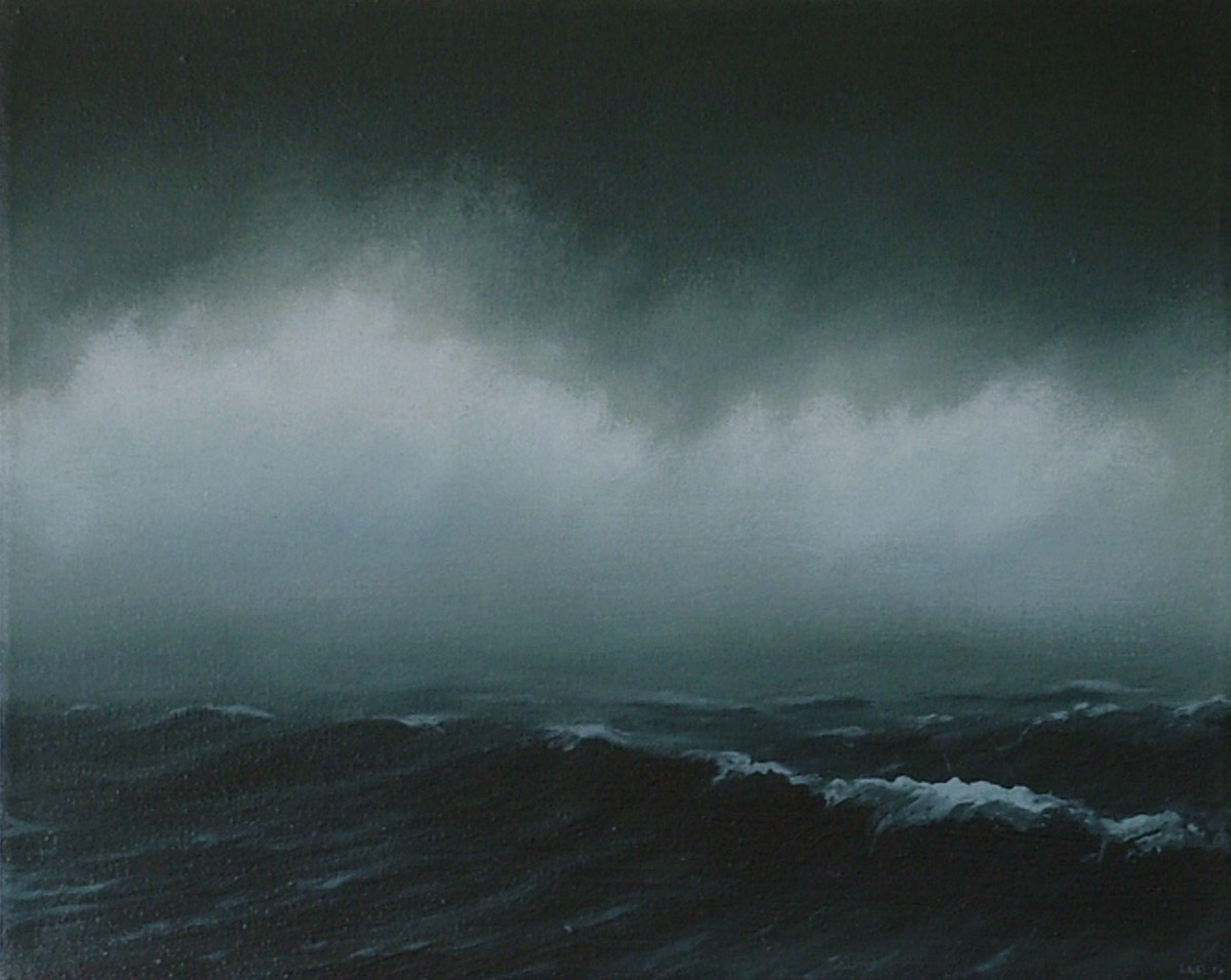 Seascape 9 2012 Oil on canvas 40 x 30cm