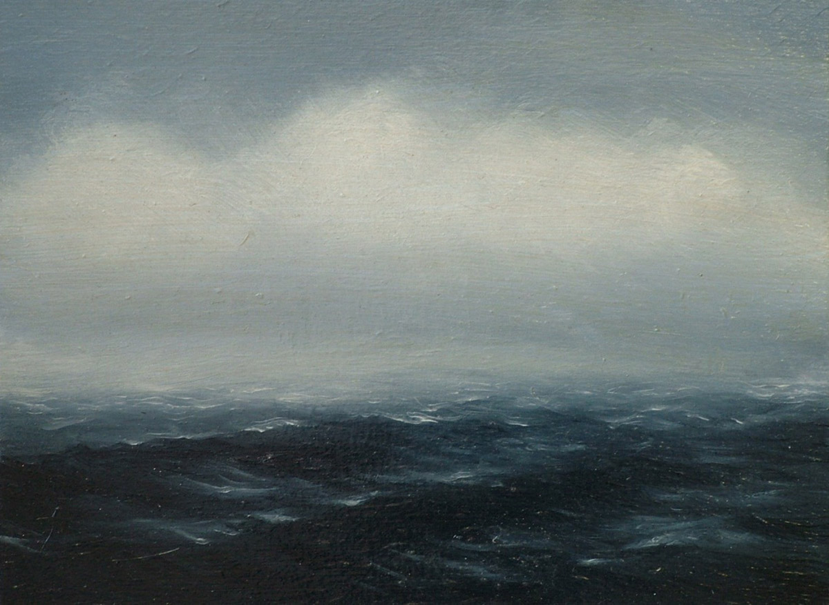 Seascape 12 2013 Oil on canvas 60 x 50cm