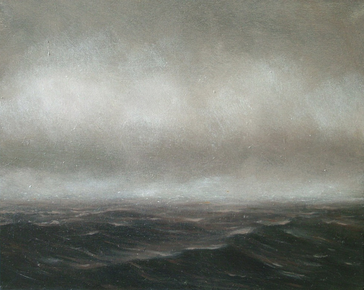 Seascape 10 2013 Oil on canvas 150 x 120cm
