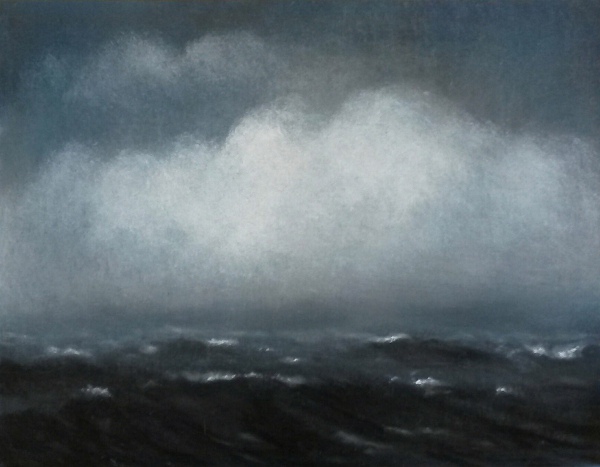 Seascape 7 2013 Oil on canvas 40 x 30cm