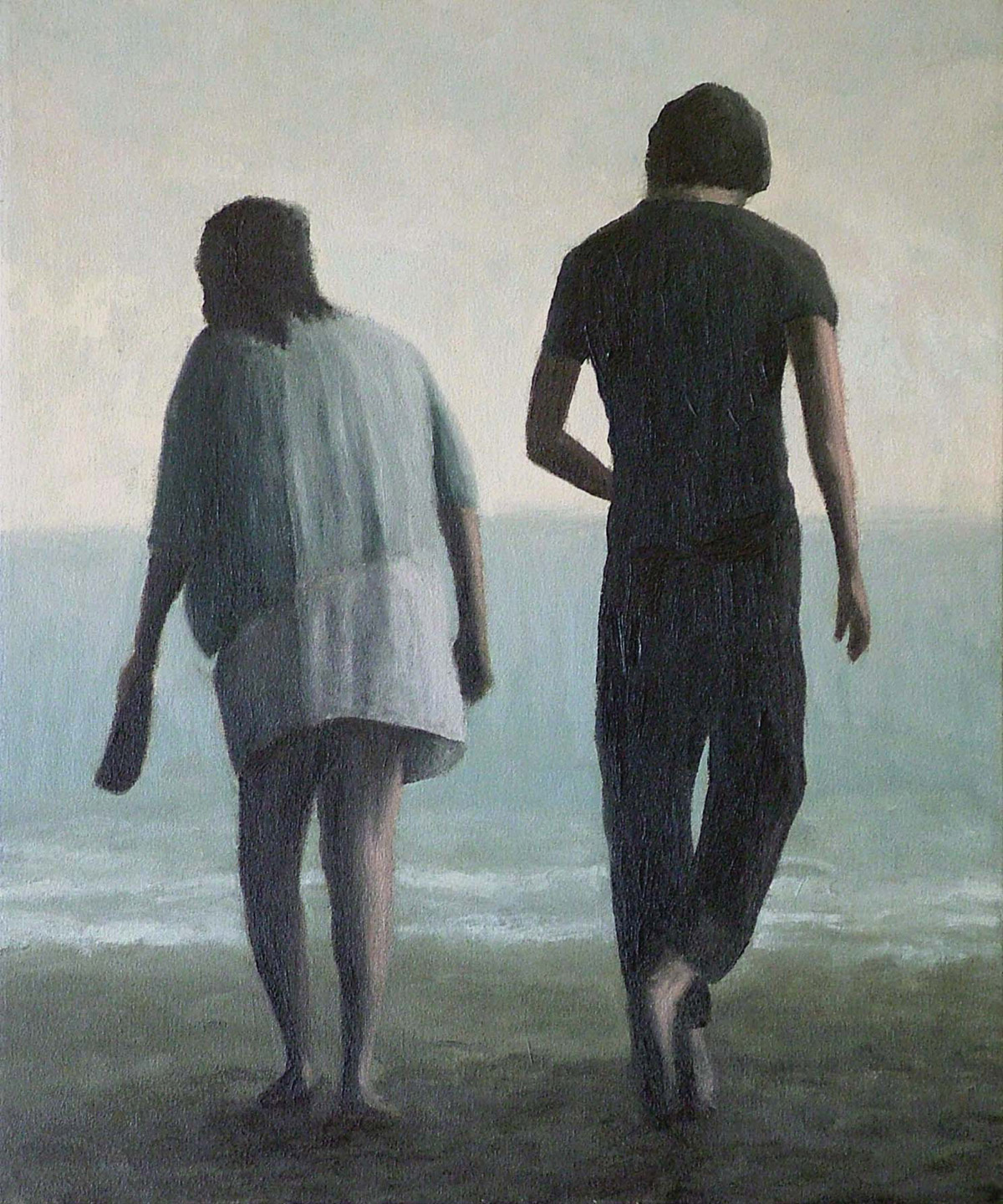 Figures 12 2012 Oil on canvas 50 x 40cm