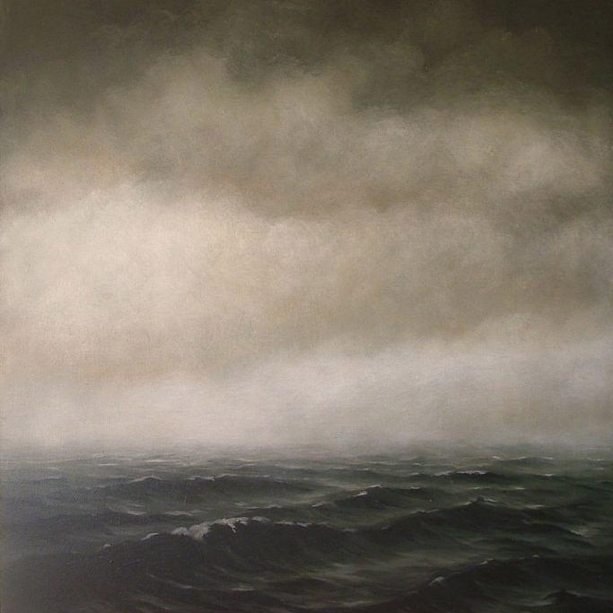 Seascape 17 2012 oil on canvas 120 x 120cm