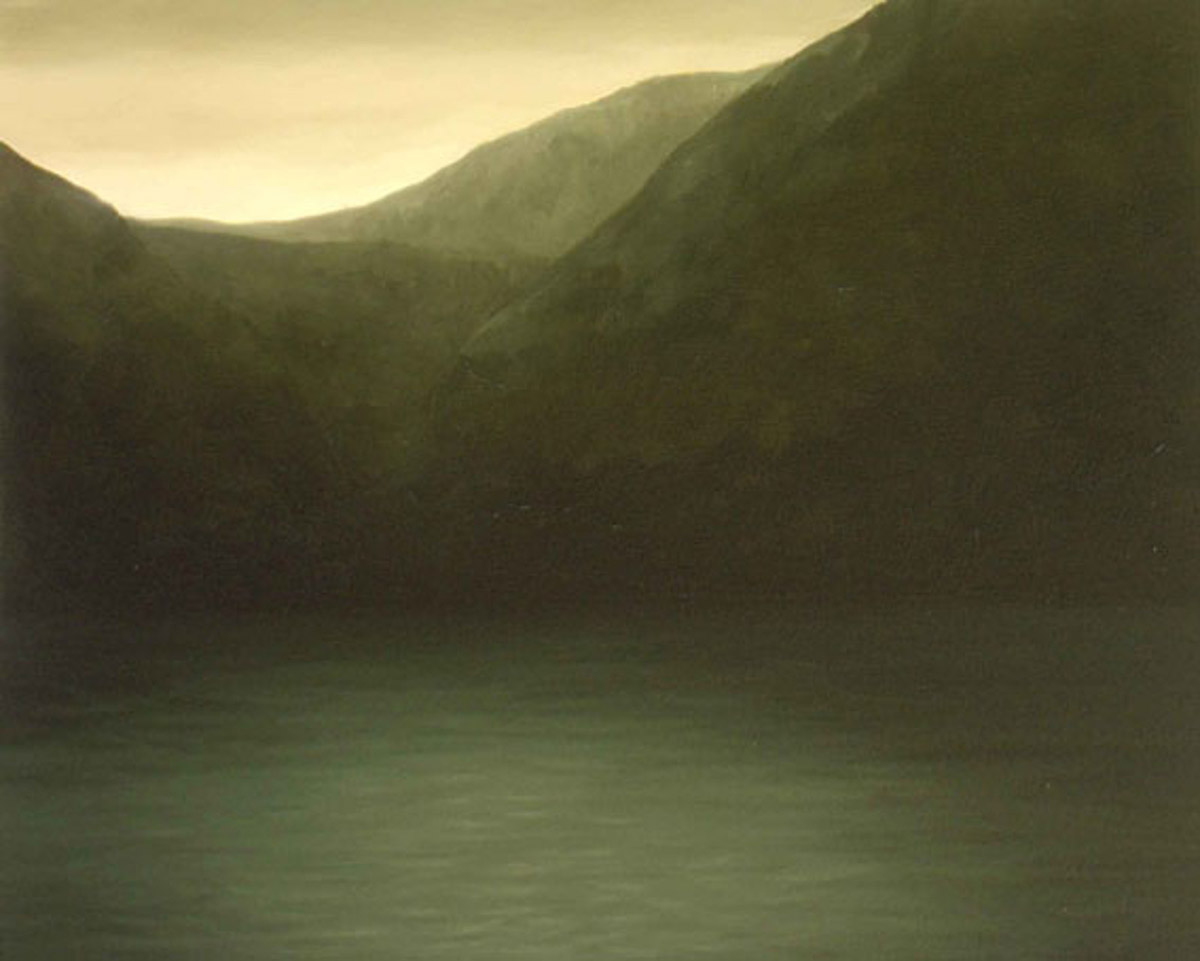 Landscape 18 2010 Oil on canvas 100 x 80cm