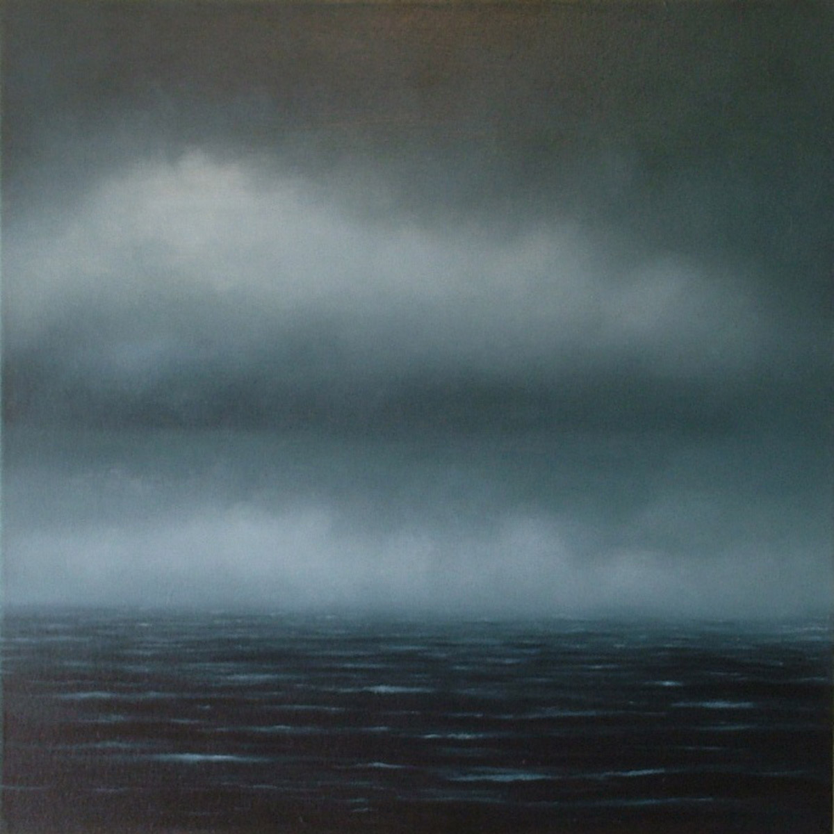 Seascape 1 2013 Oil on canvas 80 x 80cm