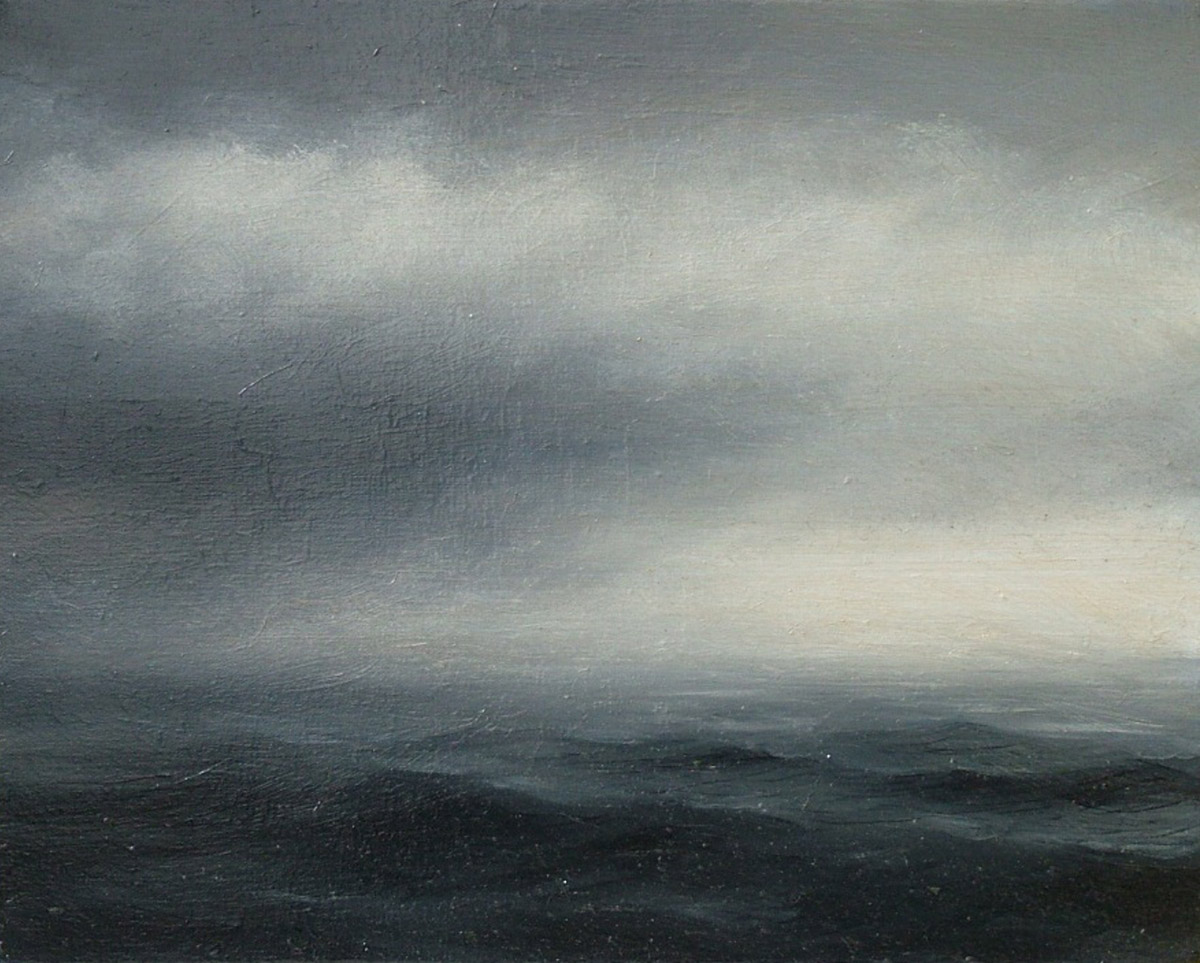 Seascape 13 2013 Oil on canvas 50 x 40cm